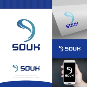 fortunaaber ()さんの新システムのTOPページで使用する「souk」のロゴへの提案