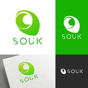 venusable ()さんの新システムのTOPページで使用する「souk」のロゴへの提案
