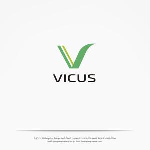 H-Design (yahhidy)さんの【ロゴ作成依頼】IT/Web系 「村」という意味の法人 vicus のロゴ制作への提案