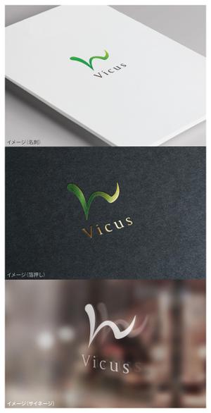 mogu ai (moguai)さんの【ロゴ作成依頼】IT/Web系 「村」という意味の法人 vicus のロゴ制作への提案