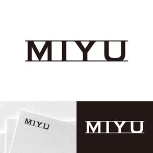 usi (usi_0118)さんのキューブウレタンを使用したインテリア「MIYU」シリーズのブランドロゴへの提案