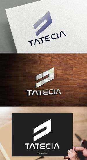 athenaabyz ()さんの建設会社「株式会社ＴＡＴＥＣＩＡ」（タテシア）のロゴへの提案
