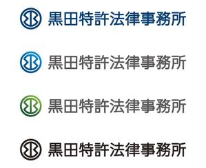 miyamaさんの「黒田特許法律事務所」のロゴ作成への提案