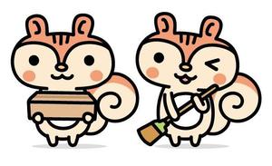 栗山　薫 (kuri_pulsar)さんのかわいいリスのイラストへの提案