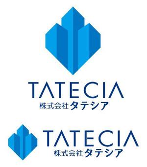 TEX597 ()さんの建設会社「株式会社ＴＡＴＥＣＩＡ」（タテシア）のロゴへの提案