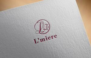 カワシーデザイン (cc110)さんのエステサロン「L'miere」（ルミエール）のロゴへの提案
