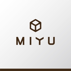 cozen (cozen)さんのキューブウレタンを使用したインテリア「MIYU」シリーズのブランドロゴへの提案
