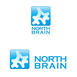 neomasu (neomasu)さんの「NORTH BRAIN」のロゴ作成への提案