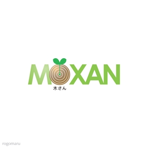 ロゴ研究所 (rogomaru)さんの「MOXAN （木さん）」のロゴ作成（商標登録ナシ）への提案