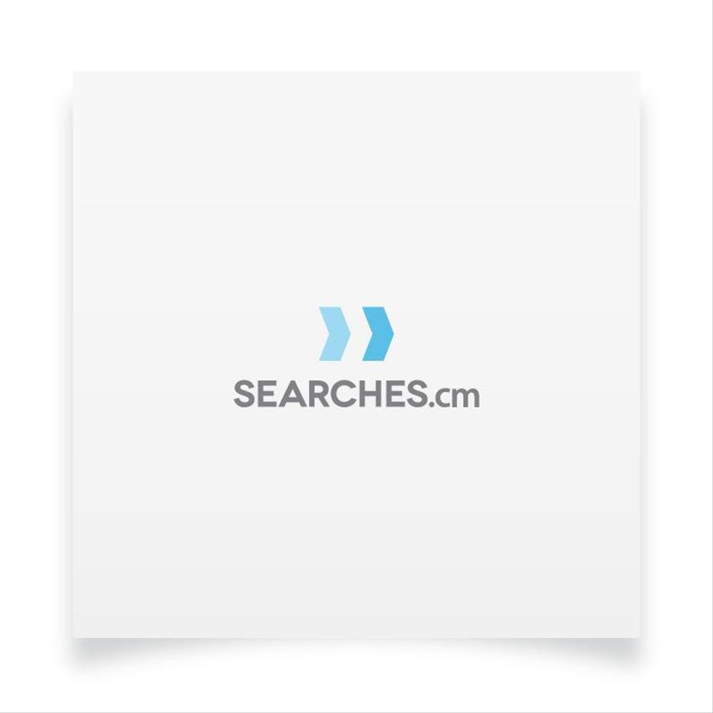 「Searches.cm」のロゴ作成