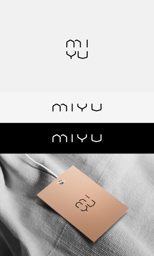 yyboo (yyboo)さんのキューブウレタンを使用したインテリア「MIYU」シリーズのブランドロゴへの提案