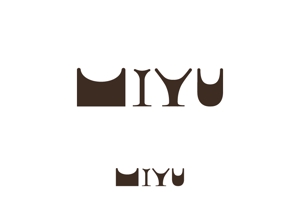 CLSK (cl_535)さんのキューブウレタンを使用したインテリア「MIYU」シリーズのブランドロゴへの提案