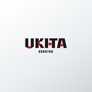 inox_000さんの「UKITA　」のロゴ作成への提案