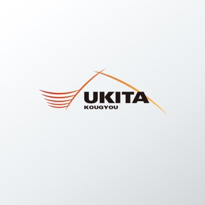 inox_000さんの「UKITA　」のロゴ作成への提案
