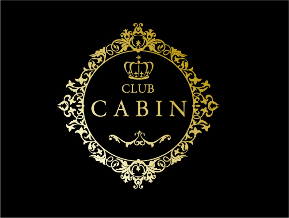 「クラブCABIN」のロゴ作成