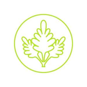 さんのよもぎの葉のシンプルなイラストへの提案