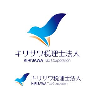 claphandsさんの「キリサワ税理士法人」のロゴ作成への提案