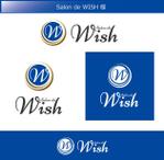 FISHERMAN (FISHERMAN)さんのエステサロンの「Salon de WISH」のロゴへの提案