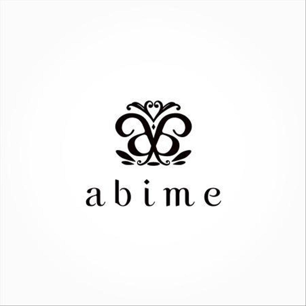 「abime」のロゴ作成