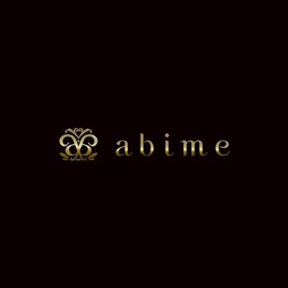 「abime」のロゴ作成