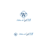  K-digitals (K-digitals)さんのエステサロンの「Salon de WISH」のロゴへの提案