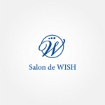 tanaka10 (tanaka10)さんのエステサロンの「Salon de WISH」のロゴへの提案