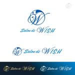 y’s-design (ys-design_2017)さんのエステサロンの「Salon de WISH」のロゴへの提案