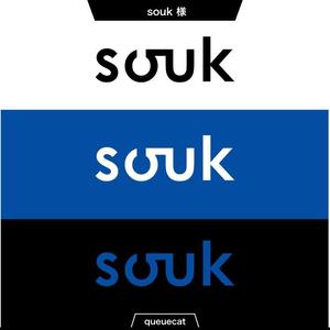 queuecat (queuecat)さんの新システムのTOPページで使用する「souk」のロゴへの提案