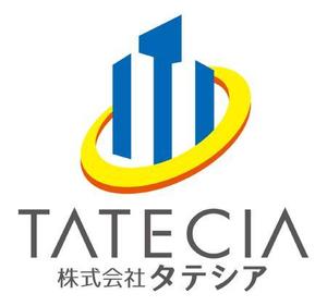 TEX597 ()さんの建設会社「株式会社ＴＡＴＥＣＩＡ」（タテシア）のロゴへの提案