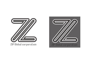 ZERODesignPlannningさんの「ZIP Global corporation」のロゴ作成への提案