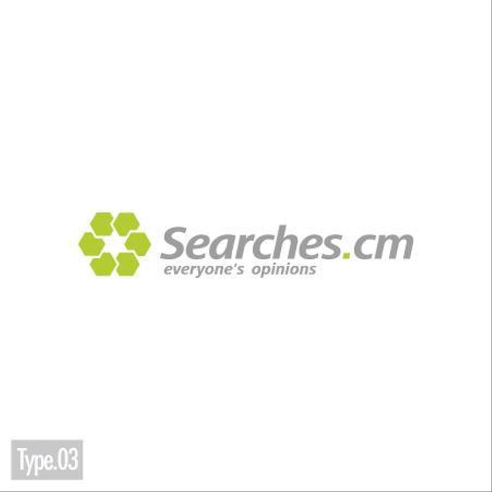 「Searches.cm」のロゴ作成