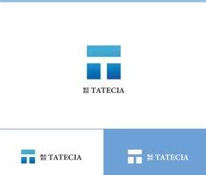動画サムネ職人 (web-pro100)さんの建設会社「株式会社ＴＡＴＥＣＩＡ」（タテシア）のロゴへの提案