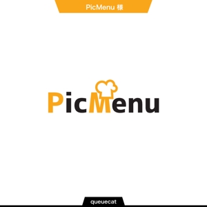 queuecat (queuecat)さんのみんなの写真メニューポータルサイト「PicMenu」のロゴへの提案