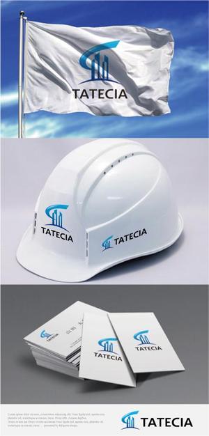 drkigawa (drkigawa)さんの建設会社「株式会社ＴＡＴＥＣＩＡ」（タテシア）のロゴへの提案