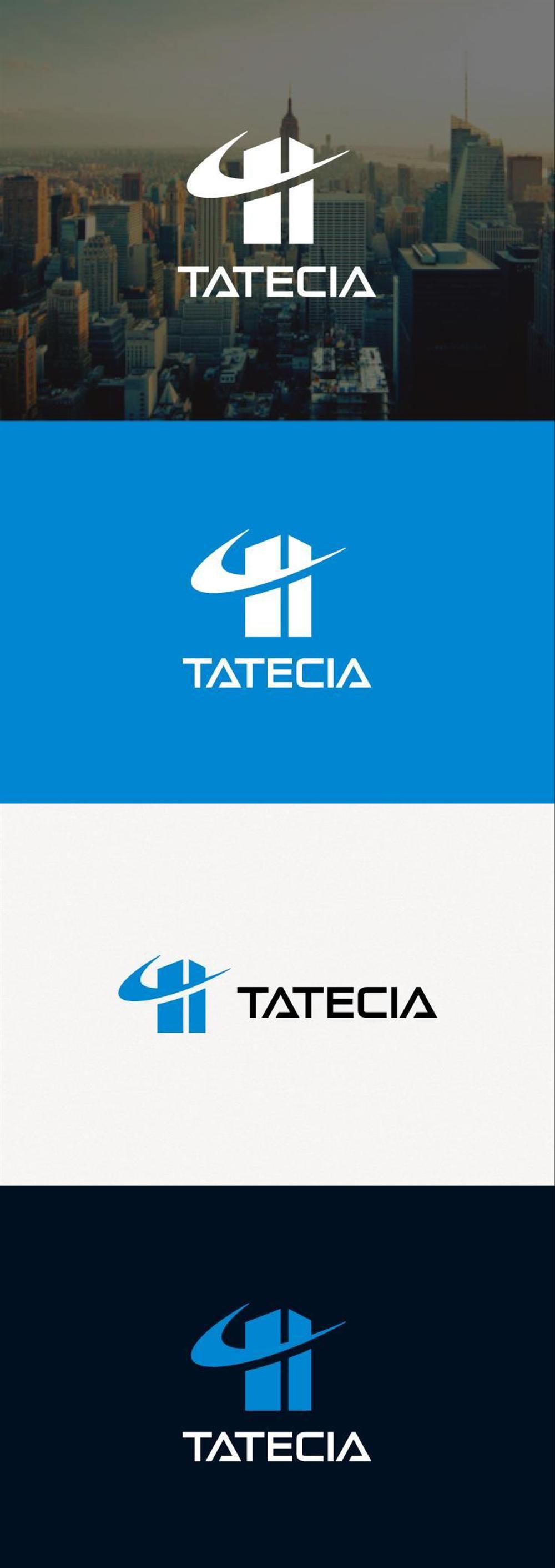 建設会社「株式会社ＴＡＴＥＣＩＡ」（タテシア）のロゴ