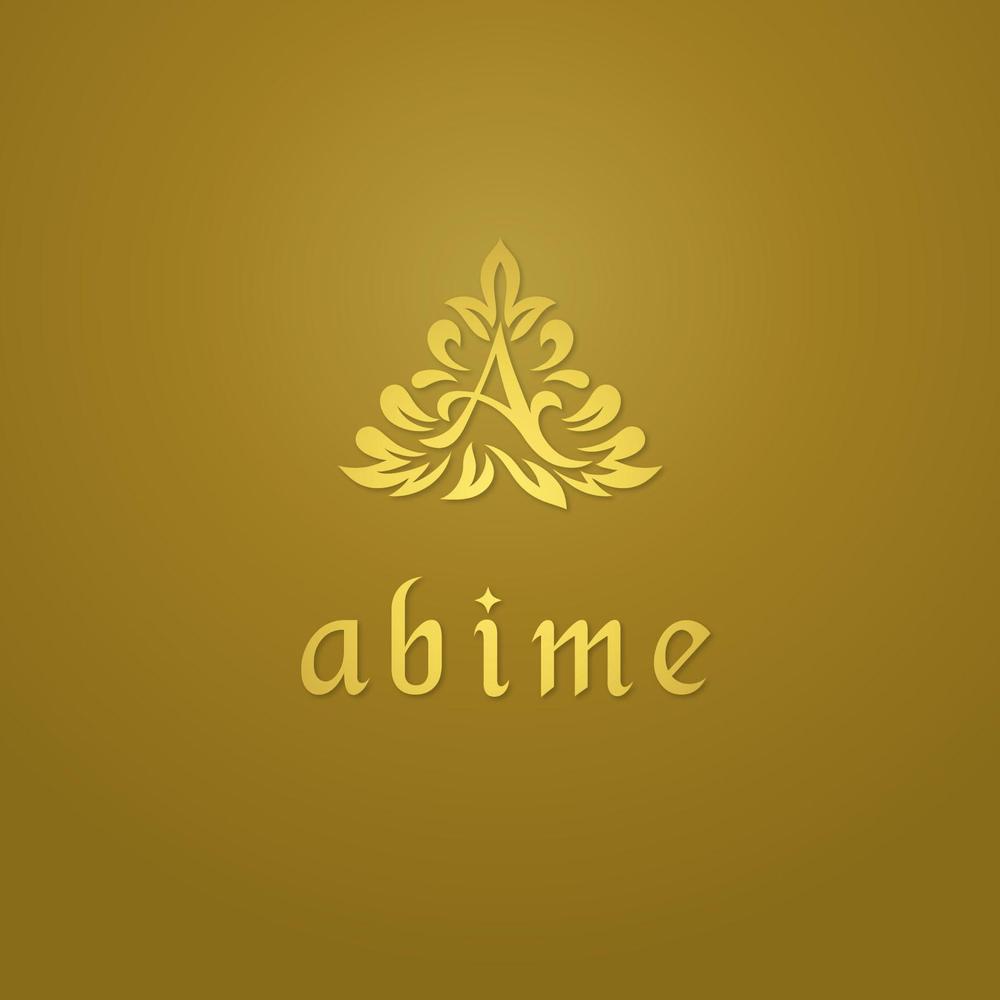 「abime」のロゴ作成