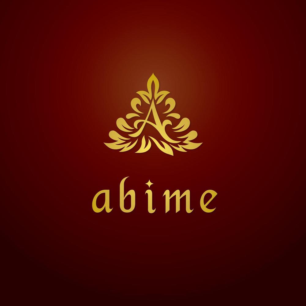 「abime」のロゴ作成