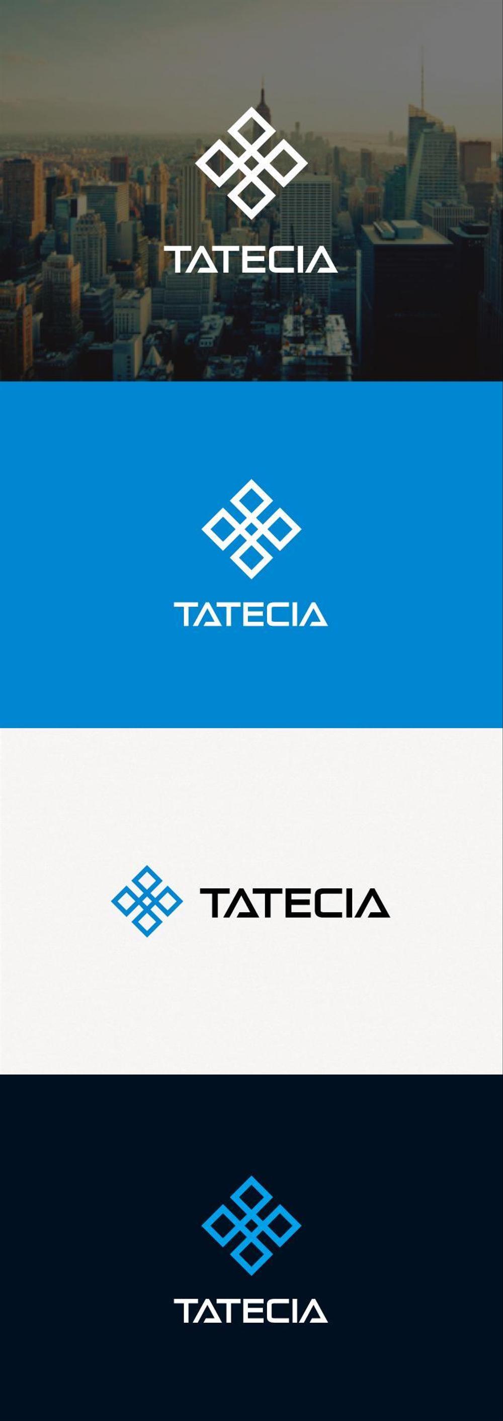 建設会社「株式会社ＴＡＴＥＣＩＡ」（タテシア）のロゴ