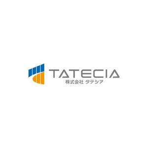 Thunder Gate design (kinryuzan)さんの建設会社「株式会社ＴＡＴＥＣＩＡ」（タテシア）のロゴへの提案