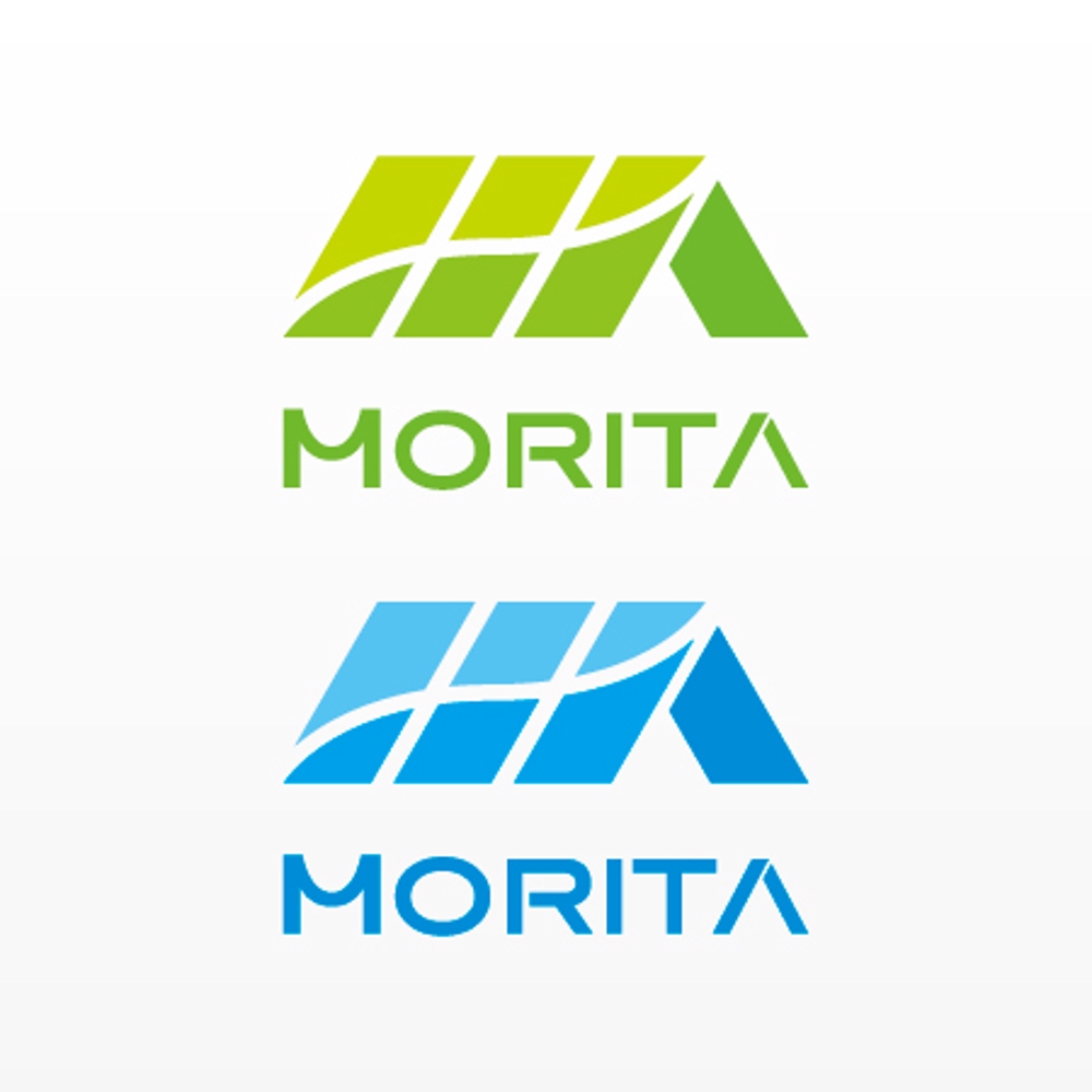 「MORITA」のロゴ作成