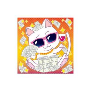 一十グラフィックス (lb_rocco)さんのTwitterのアイコンのキャラクターデザインで「サングラスをかけている猫」モチーフ希望です。への提案