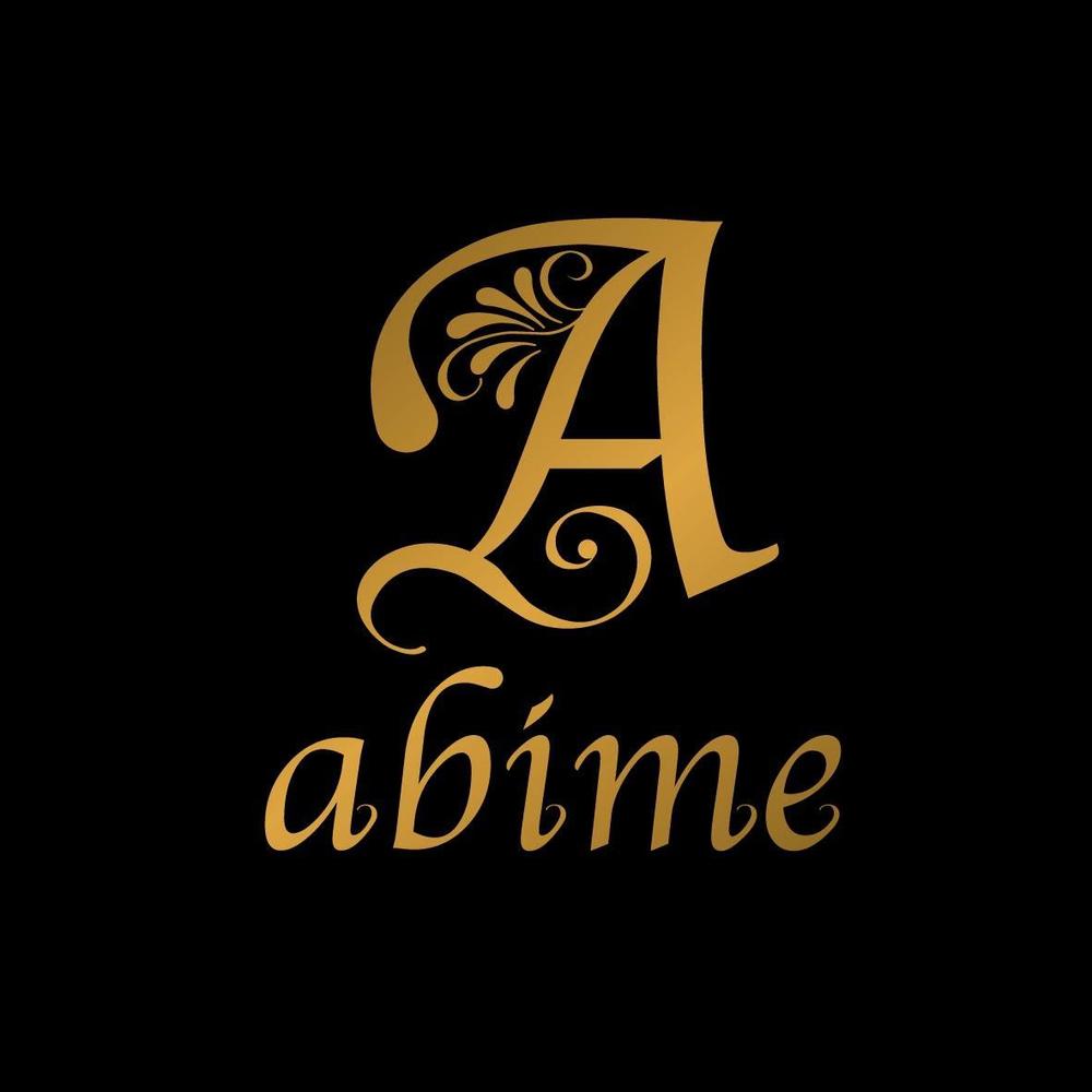 「abime」のロゴ作成