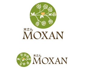 sametさんの「MOXAN （木さん）」のロゴ作成（商標登録ナシ）への提案