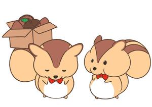 龍瞳 (Rin-Dou)さんのかわいいリスのイラストへの提案