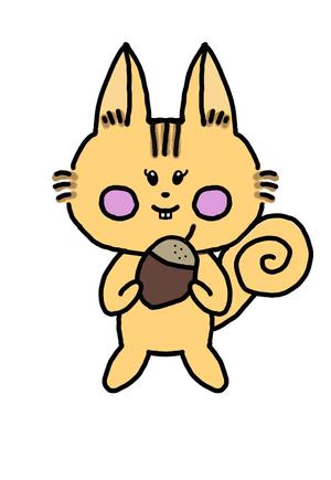 neko (tuki-neko)さんのかわいいリスのイラストへの提案