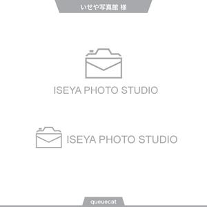 queuecat (queuecat)さんの会社「いせや写真館」のロゴへの提案