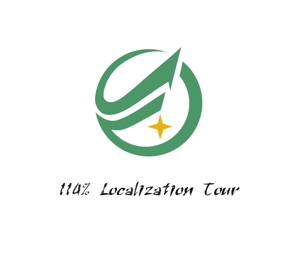 ぽんぽん (haruka0115322)さんの外国人向けツアー『114% Localization Tour』のロゴへの提案