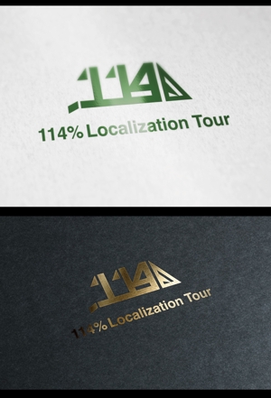  chopin（ショパン） (chopin1810liszt)さんの外国人向けツアー『114% Localization Tour』のロゴへの提案