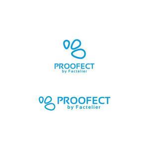 Yolozu (Yolozu)さんのアパレルブランド ファクトリエの機能性衣料(撥水など防汚れ)の「PROOFECT」 のロゴデザインへの提案