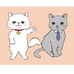 ムーブオン (move-on)さんの猫のキャラクターデザインへの提案